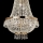 Ideal Lux - LED Kristalni lestenec na verigi CAESAR 12xG9/3W/230V pr. 55 cm zlata