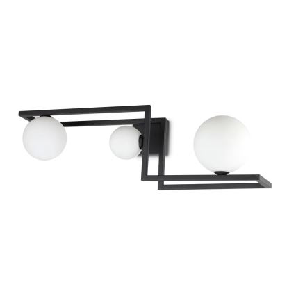 Ideal Lux - LED Lestenec ANGOLO 3xG9/3W/230V črna