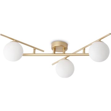 Ideal Lux - LED Lestenec ATLAS 3xG9/3W/230V zlata