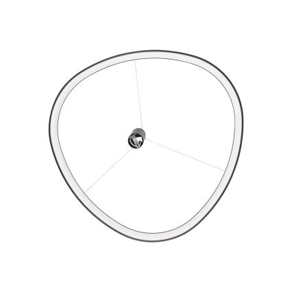 Ideal Lux - LED lestenec na kablu GEMINI LED/36W/230V 4000K premer 42,5 cm CRI 90 črna