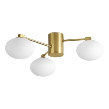 Ideal Lux - LED Lestenec HERMES 3xG9/3W/230V pr. 60 cm zlata