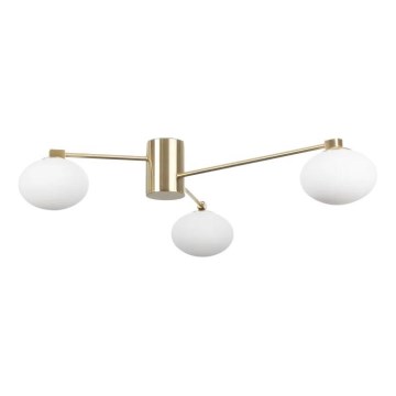 Ideal Lux - LED Lestenec HERMES 3xG9/3W/230V pr. 90 cm zlata