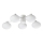 Ideal Lux - LED Lestenec HERMES 5xG9/3W/230V pr. 60 cm bela