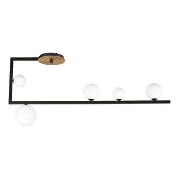 Ideal Lux - LED Lestenec na drogu BIRDS 5xG9/3W/230V črna/zlata