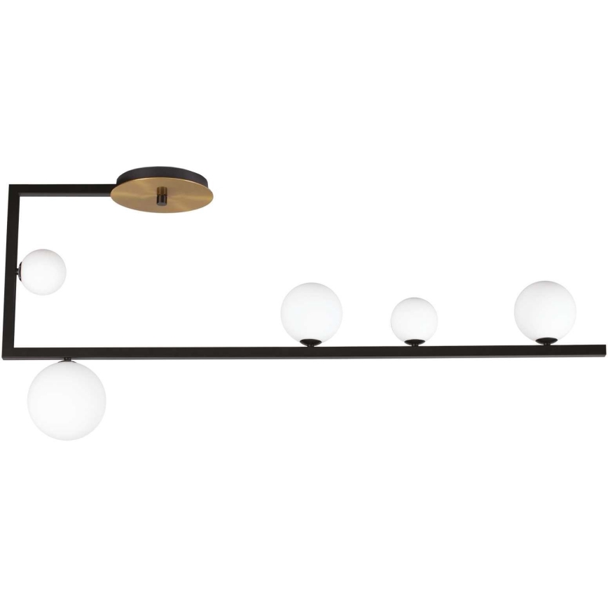 Ideal Lux - LED Lestenec na drogu BIRDS 5xG9/3W/230V črna/zlata