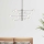 Ideal Lux - LED Lestenec na drogu EQUINOXE 12xG4/2W/230V pr. 124 cm sijajni krom/prozorna