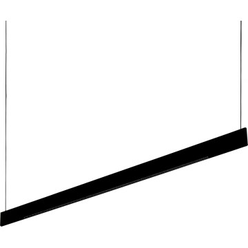 Ideal Lux - LED lestenec na jeklenem kablu DESK ACCENT LED/36W/230V CRI 90 120 cm črna