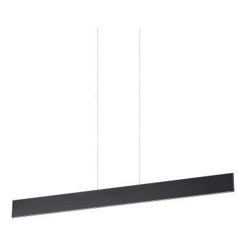 Ideal Lux - LED lestenec na jeklenem kablu DESK LED/32W/230V 102,5 cm CRI 90 črna