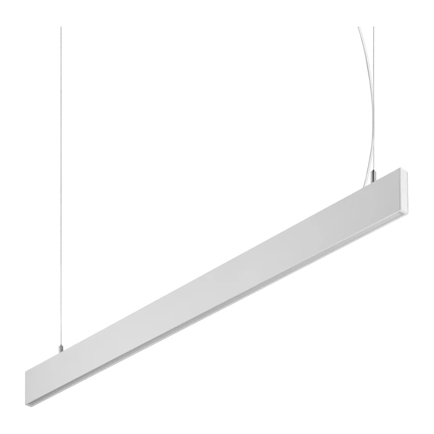 Ideal Lux - LED lestenec na jeklenem kablu STEEL LED/29W/230V 4000K CRI 90 120 cm bela