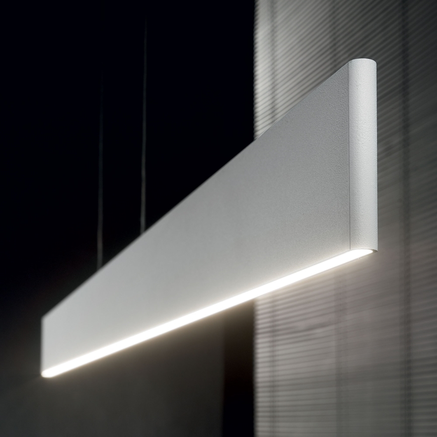 Ideal Lux - LED lestenec na kablu DESK LED/36W/230V 120 cm CRI 90 bela