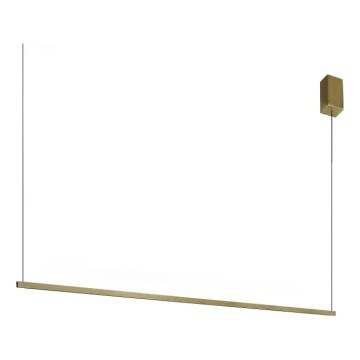 Ideal Lux - LED lestenec na kablu ESSENCE LED/19W/230V 3000K CRI 90 medeninast