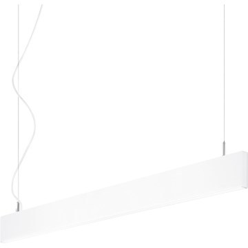 Ideal Lux - LED lestenec na kablu LINUS LED/32W/230V 4000K CRI 90 120 cm bela