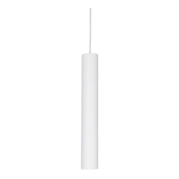 Ideal Lux - LED lestenec na kablu LOOK 1xGU10/7W/230V CRI 90 premer 6 cm bela