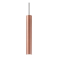 Ideal Lux - LED lestenec na kablu LOOK 1xGU10/7W/230V CRI 90, premer 6 cm, meden