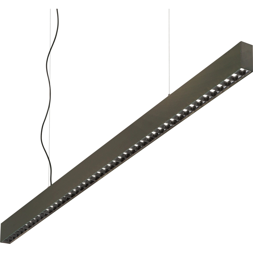 Ideal Lux - LED lestenec na kablu OFFICE LED/30W/230V 4000K CRI 90 črna