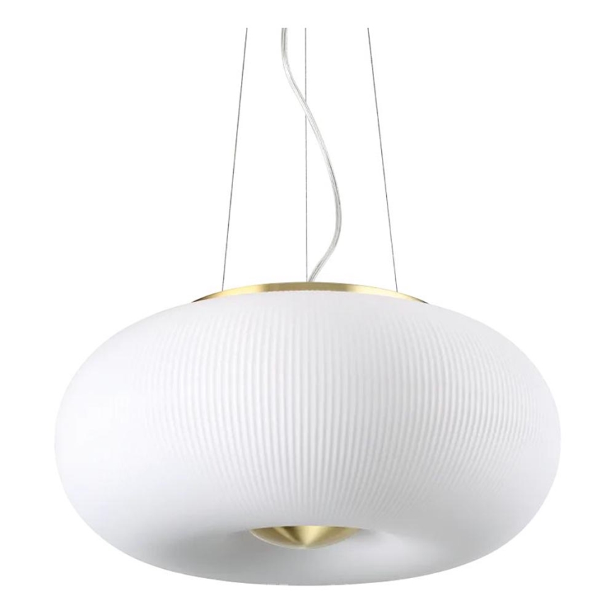 Ideal Lux - LED Lestenec na vrvici ARIZONA 3xGX53/9W/230V pr. 40 cm bela