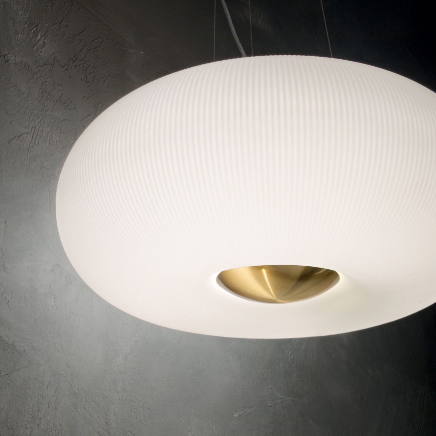 Ideal Lux - LED Lestenec na vrvici ARIZONA 3xGX53/9W/230V pr. 40 cm bela