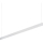 Ideal Lux - LED Lestenec na vrvici DESK LED/36W/230V 120 cm CRI 90 bela