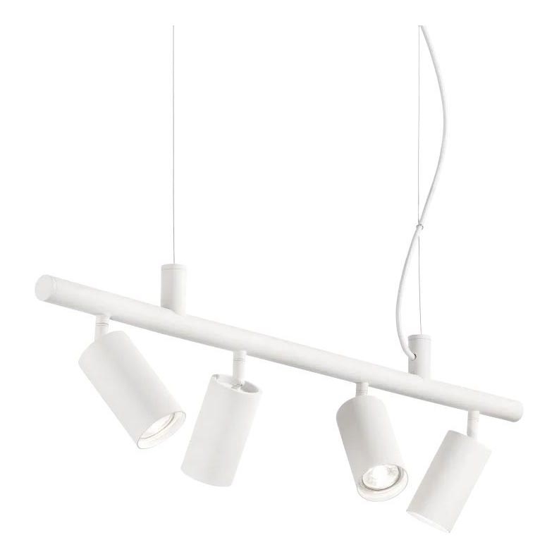 Ideal Lux - LED Lestenec na vrvici DYNAMITE 4xGU10/7W/230V CRI 90 bela