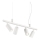 Ideal Lux - LED Lestenec na vrvici DYNAMITE 4xGU10/7W/230V CRI 90 bela