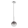 Ideal Lux - LED Lestenec na vrvici EQUINOXE 1xG4/2W/230V pr. 15 cm sijajni krom/dimna