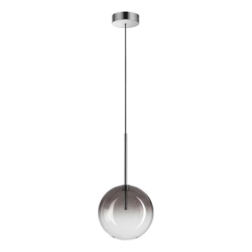 Ideal Lux - LED Lestenec na vrvici EQUINOXE 1xG4/2W/230V pr. 20 cm sijajni krom/dimna