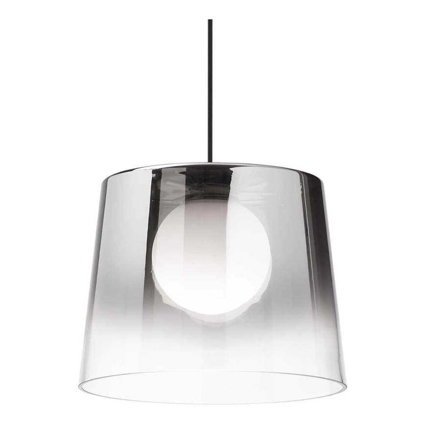 Ideal Lux - LED Lestenec na vrvici FADE 1xG9/3W/230V pr. 27,3 cm siva/dimna