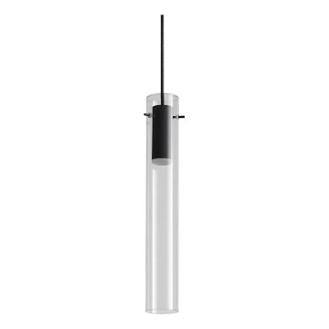 Ideal Lux - LED Lestenec na vrvici FLAM LED/10W/230V pr. 6 cm CRI 90 prozorna