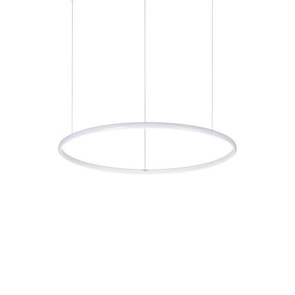Ideal Lux - LED Lestenec na vrvici HULAHOOP LED/28W/230V 3000K pr. 61 cm CRI 90 bela