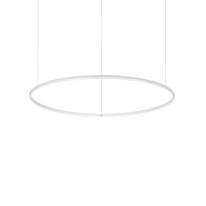 Ideal Lux - LED Lestenec na vrvici HULAHOOP LED/39W/230V 3000K pr. 81,5 cm CRI 90 bela