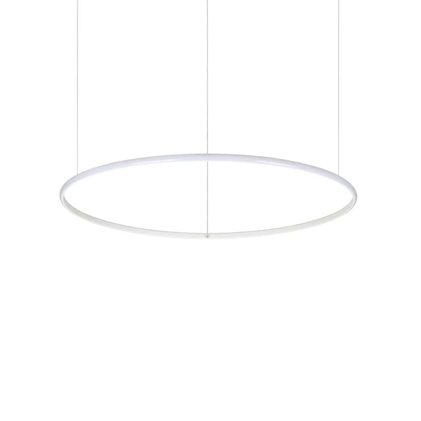 Ideal Lux - LED Lestenec na vrvici HULAHOOP LED/39W/230V 3000K pr. 81,5 cm CRI 90 bela