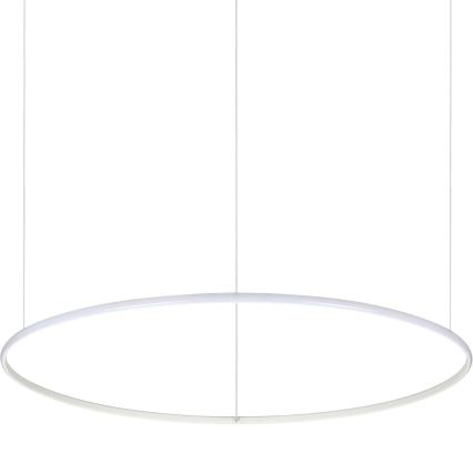 Ideal Lux - LED Lestenec na vrvici HULAHOOP LED/46W/230V 3000K pr. 100 cm CRI 90 bela