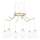 Ideal Lux - LED Lestenec na vrvici KAROUSEL 6xG9/3W/230V pr. 72 cm medenina