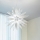 Ideal Lux - LED Lestenec na vrvici LEAVES 12xG9/3W/230V pr. 80 cm bela