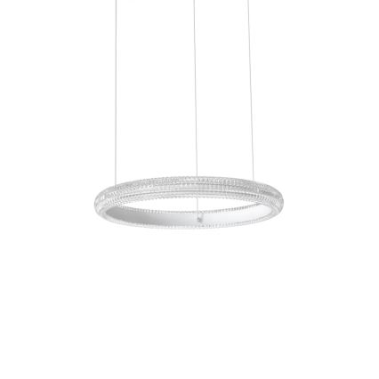 Ideal Lux - LED Lestenec na vrvici MIRACLE LED/25W/230V pr. 40 cm CRI 90 mat krom