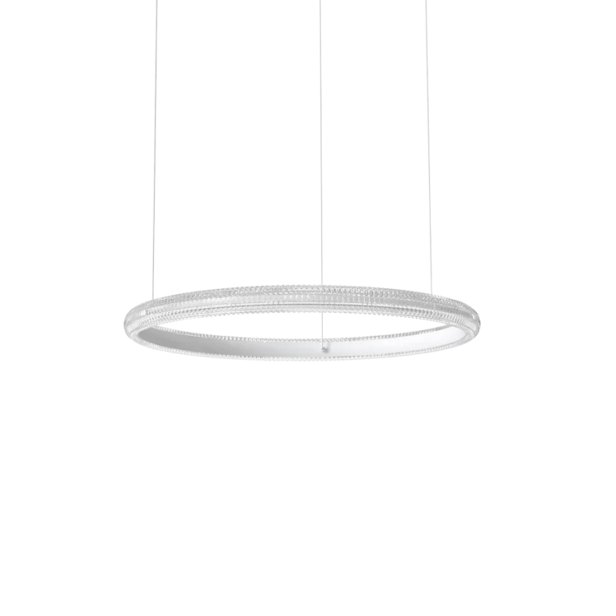 Ideal Lux - LED Lestenec na vrvici MIRACLE LED/37W/230V pr. 60 cm CRI 90 mat krom