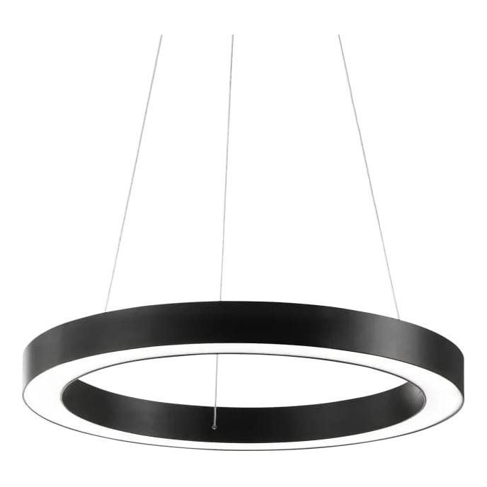 Ideal Lux - LED Lestenec na vrvici ORACLE LED/28W/230V 3000K pr. 50 cm CRI 90 črna