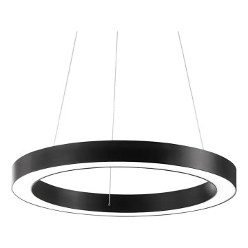 Ideal Lux - LED Lestenec na vrvici ORACLE LED/35W/230V 3000K pr. 70 cm CRI 90 črna