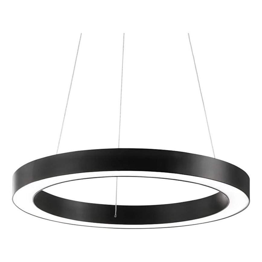 Ideal Lux - LED Lestenec na vrvici ORACLE LED/35W/230V 3000K pr. 70 cm CRI 90 črna
