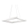 Ideal Lux - LED Lestenec na vrvici ORACLE LED/39W/230V 3000K 60x60 cm bela