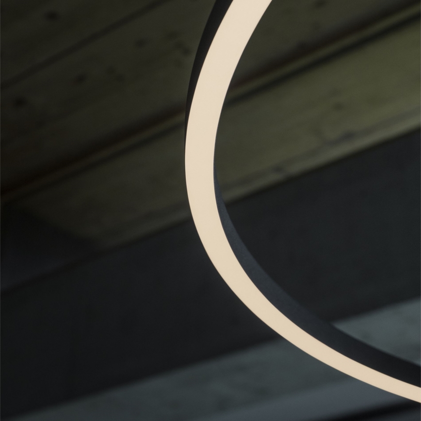 Ideal Lux - LED Lestenec na vrvici ORACLE LED/89W/230V 3000K pr. 150 cm črna