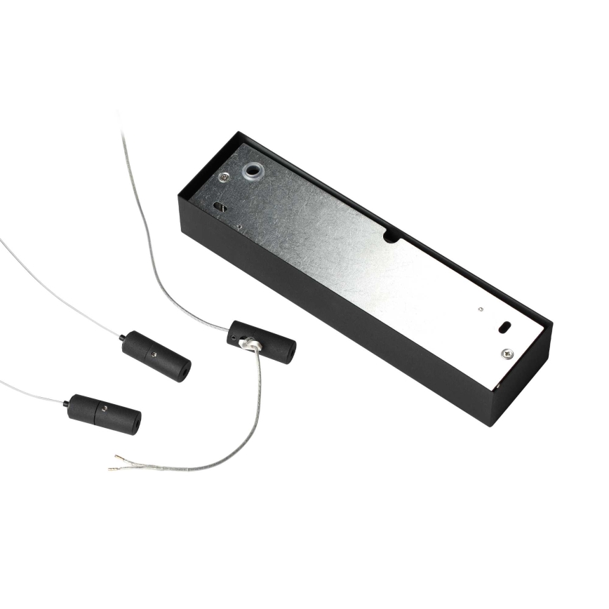 Ideal Lux - LED Lestenec na vrvici ORACLE LED/89W/230V 3000K pr. 150 cm črna