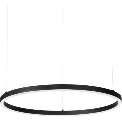 Ideal Lux - LED Lestenec na vrvici ORACLE SLIM LED/29W/230V 2700K pr. 50 cm črna