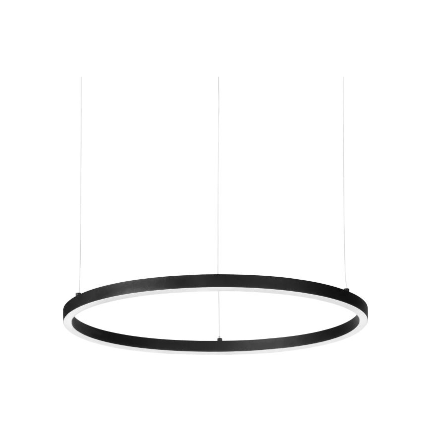 Ideal Lux - LED Lestenec na vrvici ORACLE SLIM LED/29W/230V 2700K pr. 50 cm črna