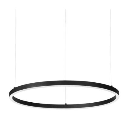 Ideal Lux - LED Zatemnitveni lestenec na vrvici ORACLE SLIM LED/29W/230V 3000K pr. 50 cm črna