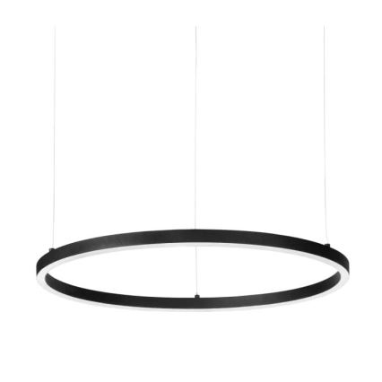 Ideal Lux - LED Lestenec na vrvici ORACLE SLIM LED/32W/230V 3000K pr. 50 cm črna