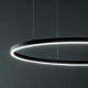 Ideal Lux - LED Lestenec na vrvici ORACLE SLIM LED/43W/230V pr. 90 cm črna
