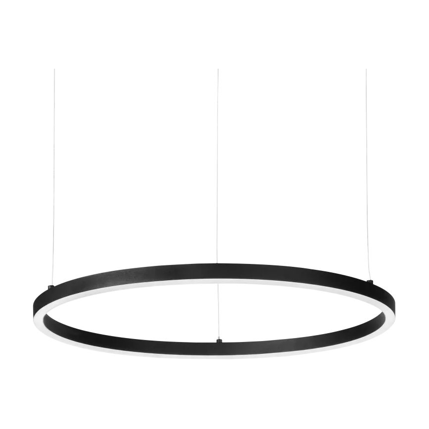 Ideal Lux - LED Lestenec na vrvici ORACLE SLIM LED/53W/230V 2700K pr. 90 cm črna