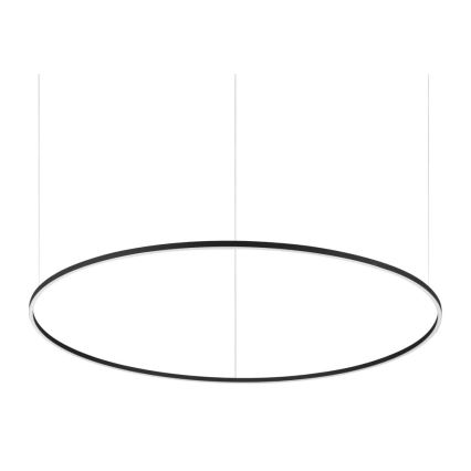 Ideal Lux - LED Zatemnitveni lestenec na vrvici ORACLE SLIM LED/76W/230V 3000K pr. 150 cm črna