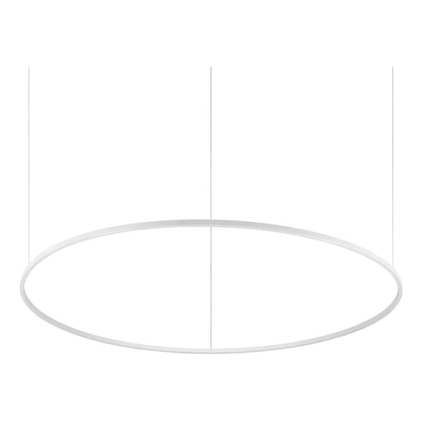 Ideal Lux - LED Lestenec na vrvici ORACLE SLIM LED/89W/230V 4000K pr. 150 cm bela